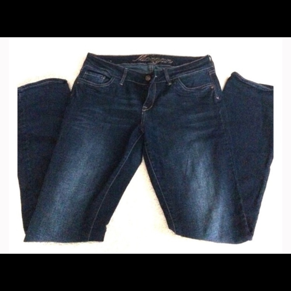 Dark-straight legged "Morgan" jeans from Delia's